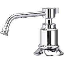 Perrin and Rowe U.SB80SD Southbank Deck Mounted Soap Dispenser with 16 oz Capacity - Polished Chrome