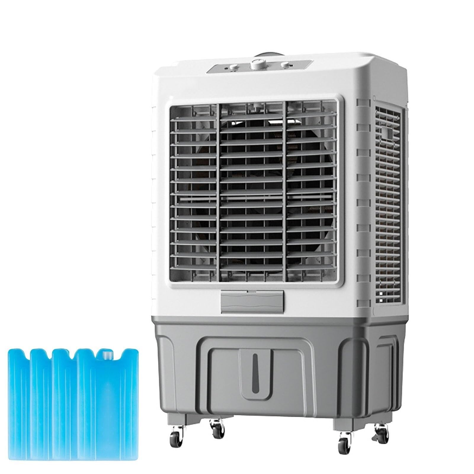 Aqfygdjvpnsl One Colour Evaporative Air Cooler With Ice Packs Portable Oscillation 3 Garage Commercial
