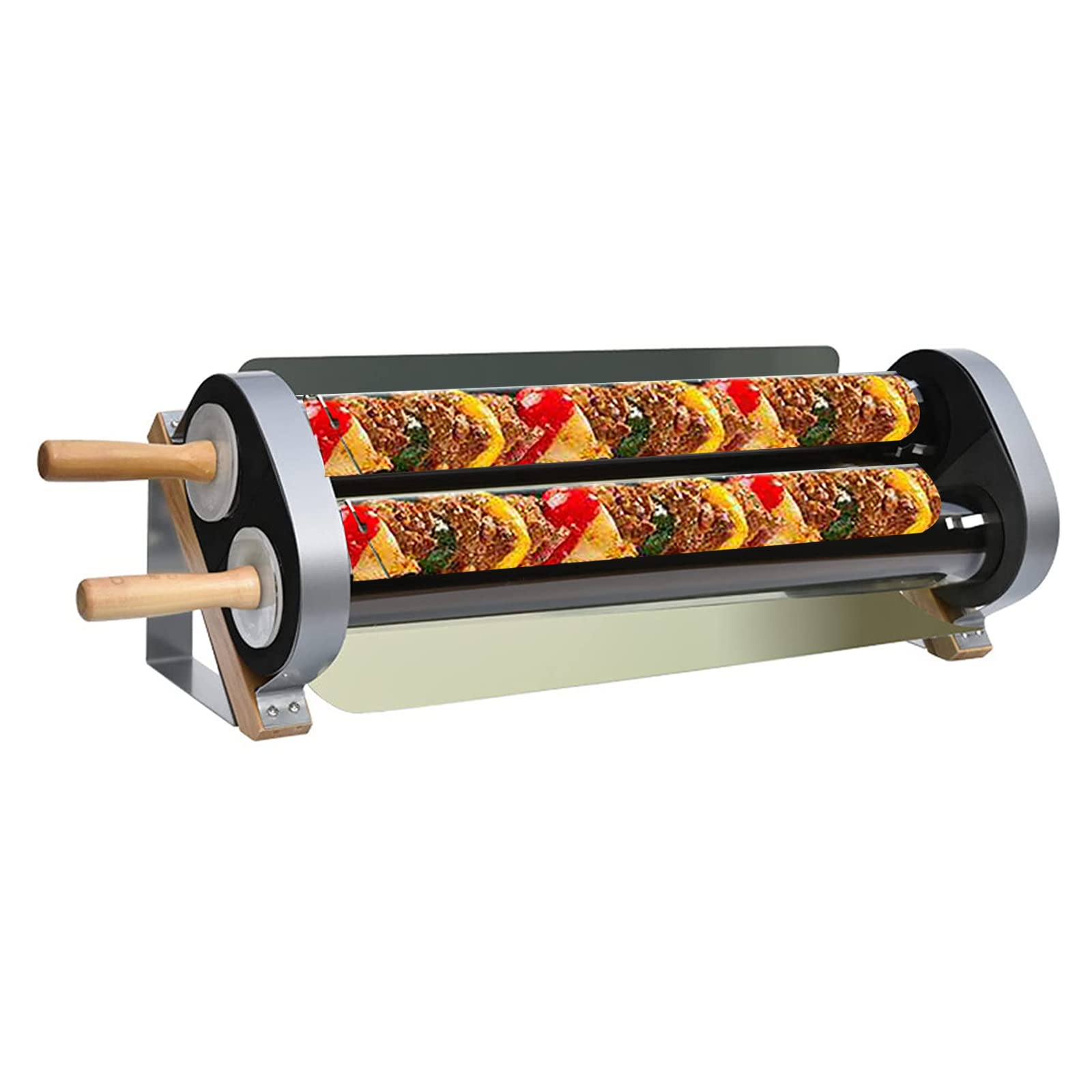 Four solaire double tube inox qualité alimentaire pour cuisson saine