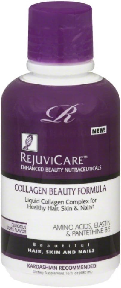 RejuviCare Collagen Beauty Formula Grape - 16 oz. ( 8 Pack)
