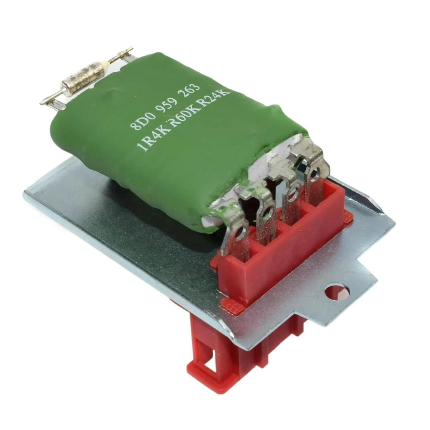 Blower Resistor Heater Fan Compatible with VW for Passat 1998 1999 2000 2001 2002 2003 2004 2005 8D0959263 HVAC Blower Motor Resistor Heater Fan Resistor 15640151