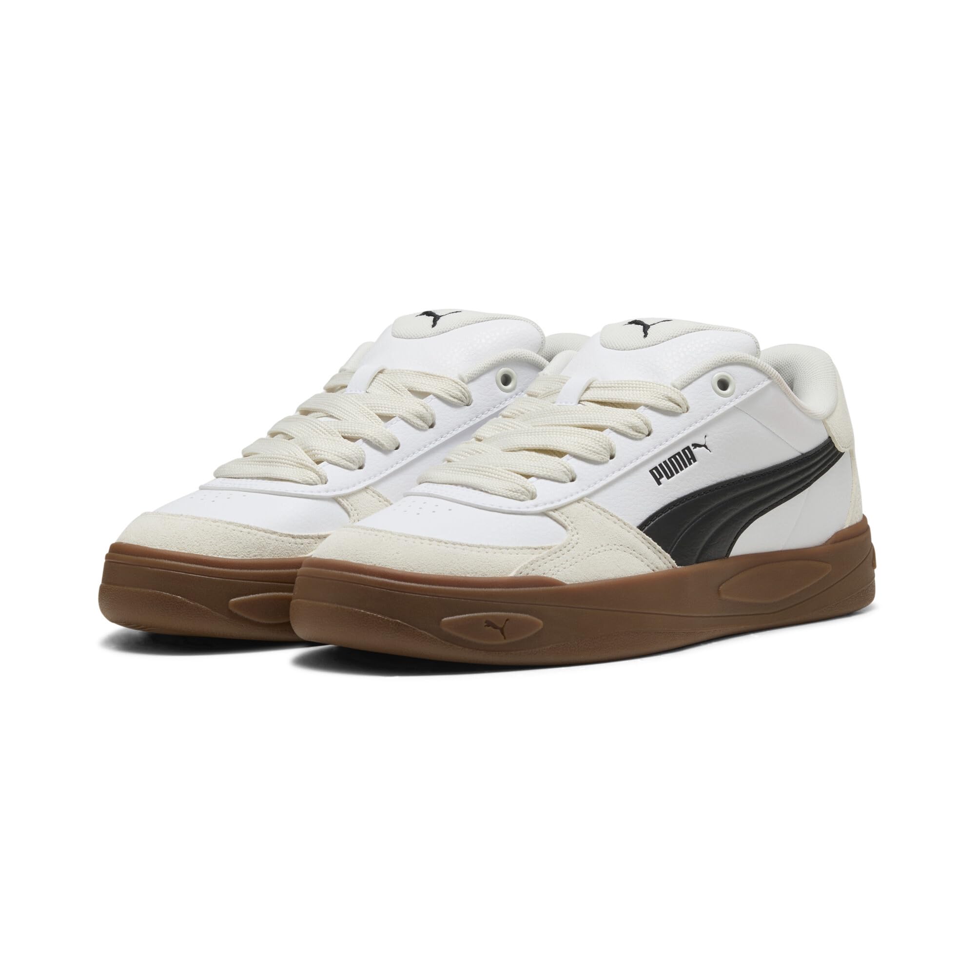 Park Lifestyle II Unisex Yetişkin Spor Ayakkabı White-PUMA Black-Vapor Gray 39