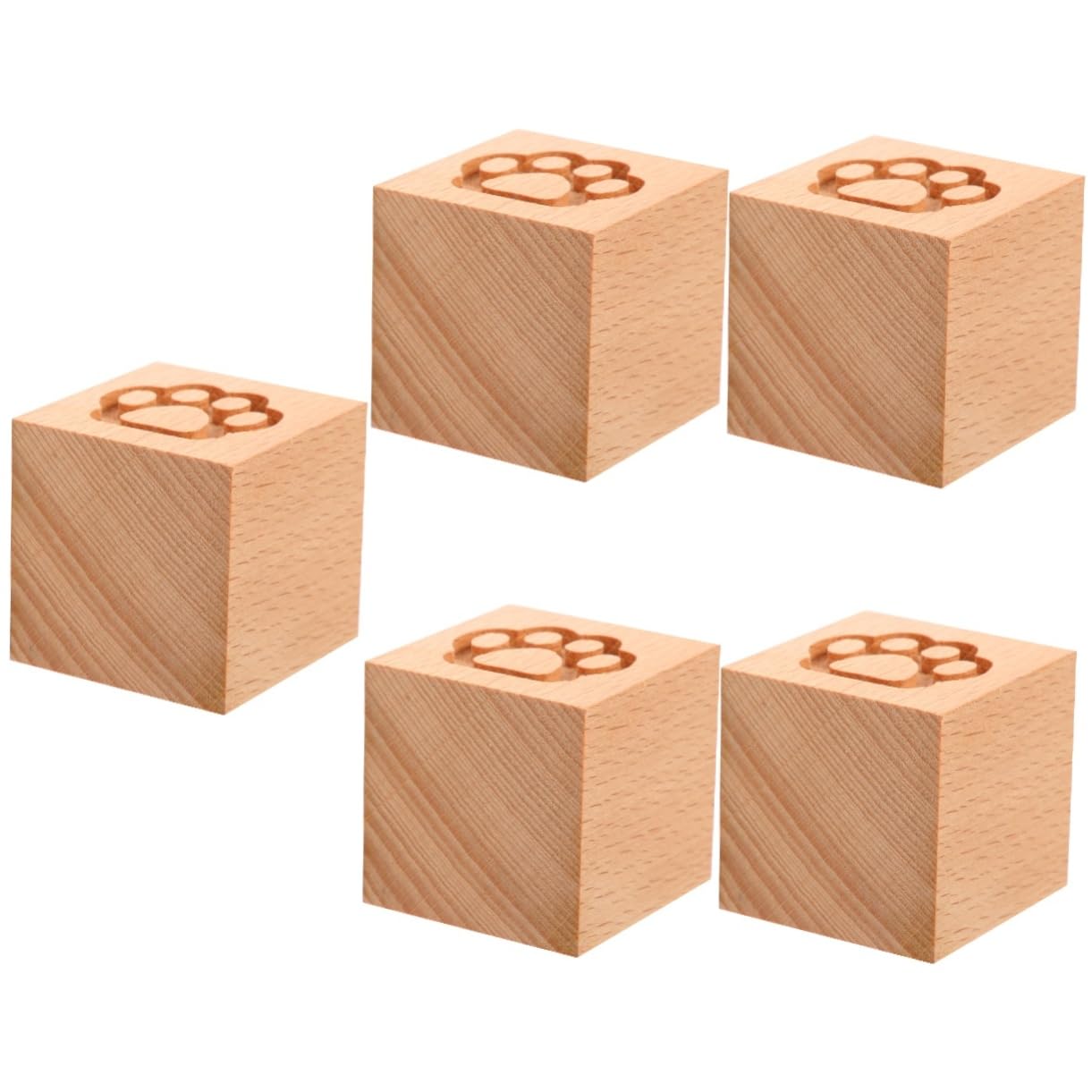 SOLUSTRE 5piezas Difusor De Esencial De Madera Aromaterapia Para y Auto Diseño Elegante Madera De Haya Para Días Especiales