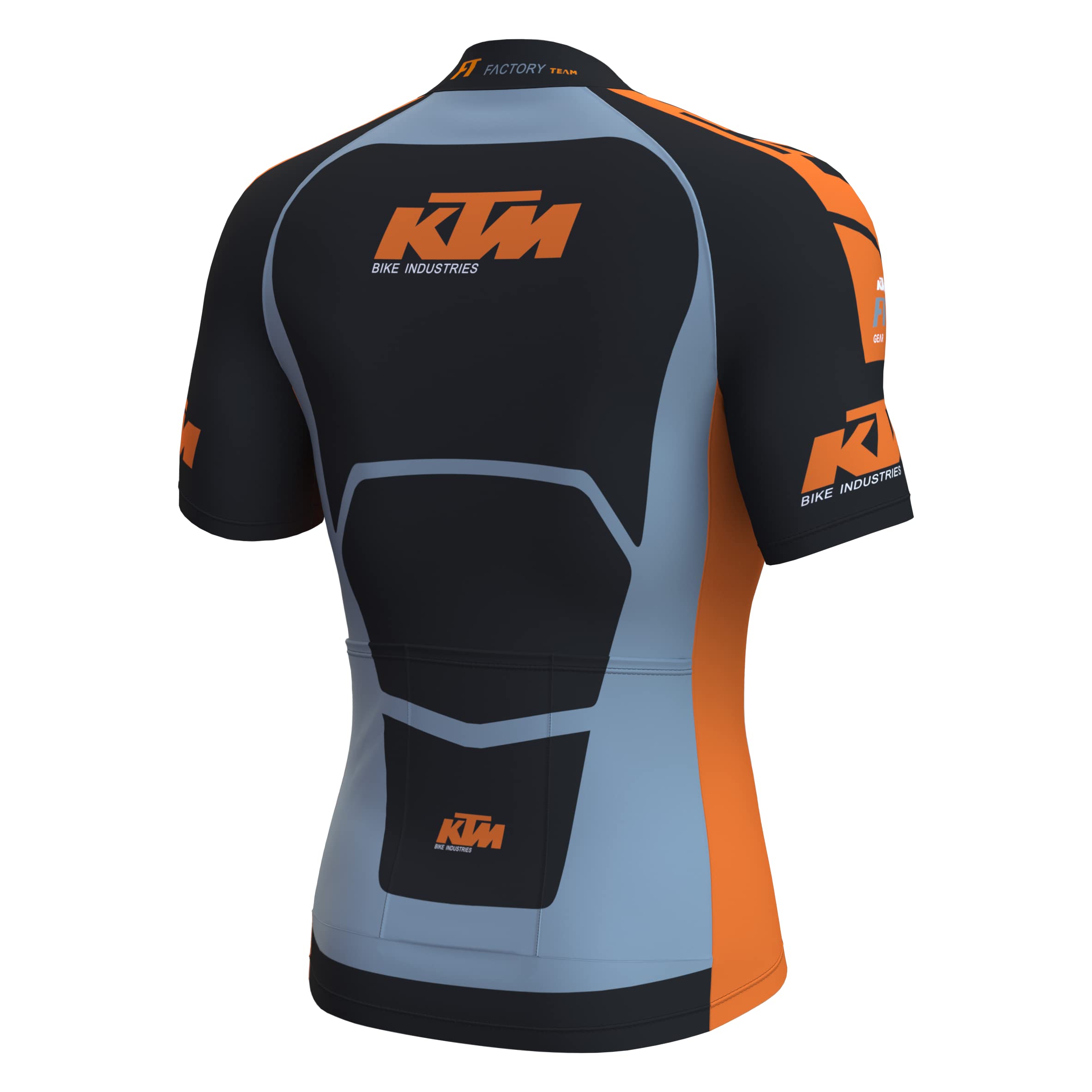 Maillot Ciclismo Hombre con 3 Bolsillos - Jersey Térmico Transpirable para MTB Ruta - Ropa Deportiva Verano