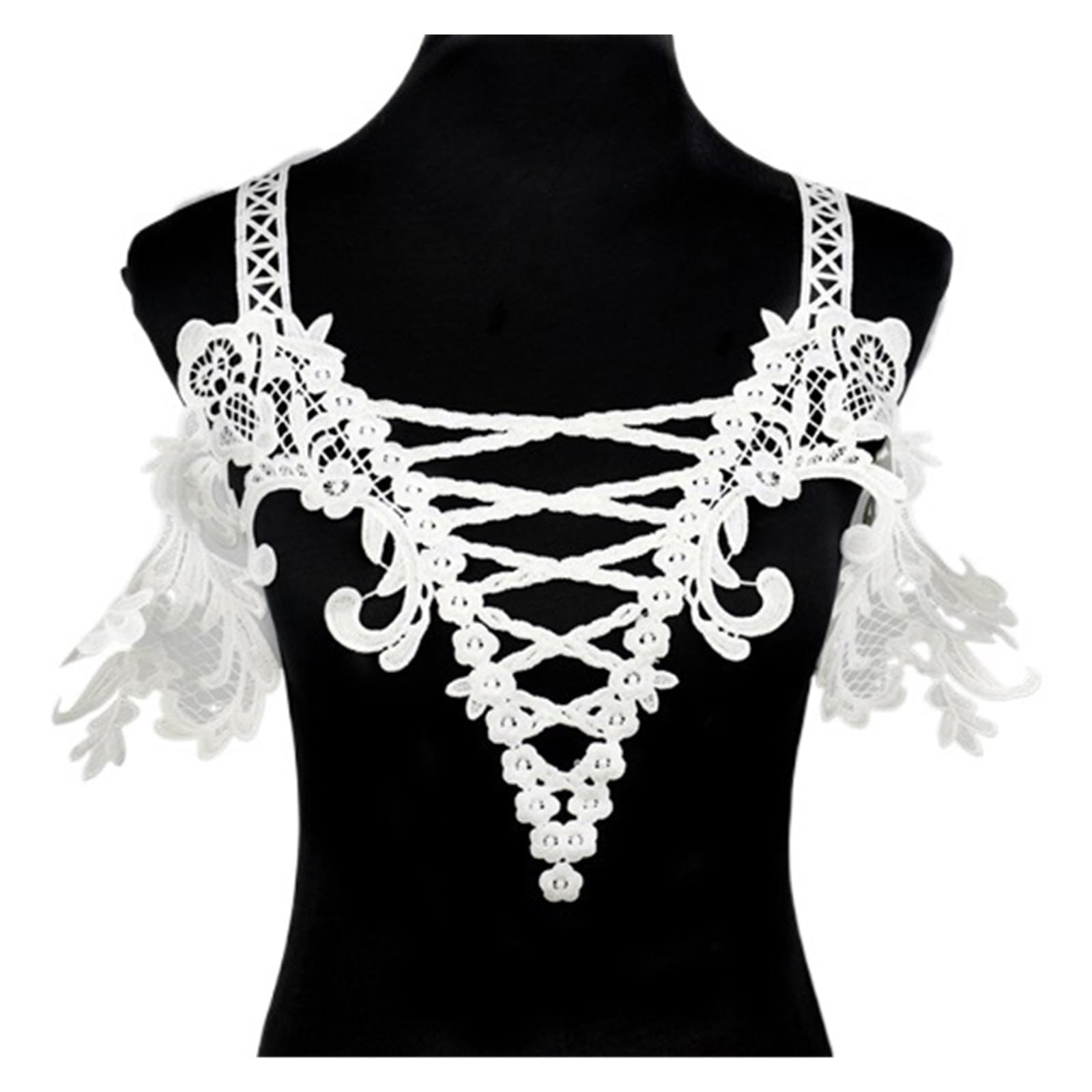 Dentelle 3D applique brodée pour sublimer vos robes de mariée et albums photos