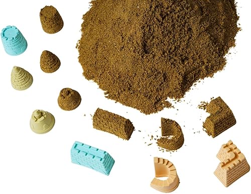 Miniatura 4 de Linteresting Lifestyle - Juego de embudo de juguetes de playa para diversión en arena y nieve con bolsa de malla prominente que incluye rastrillos,