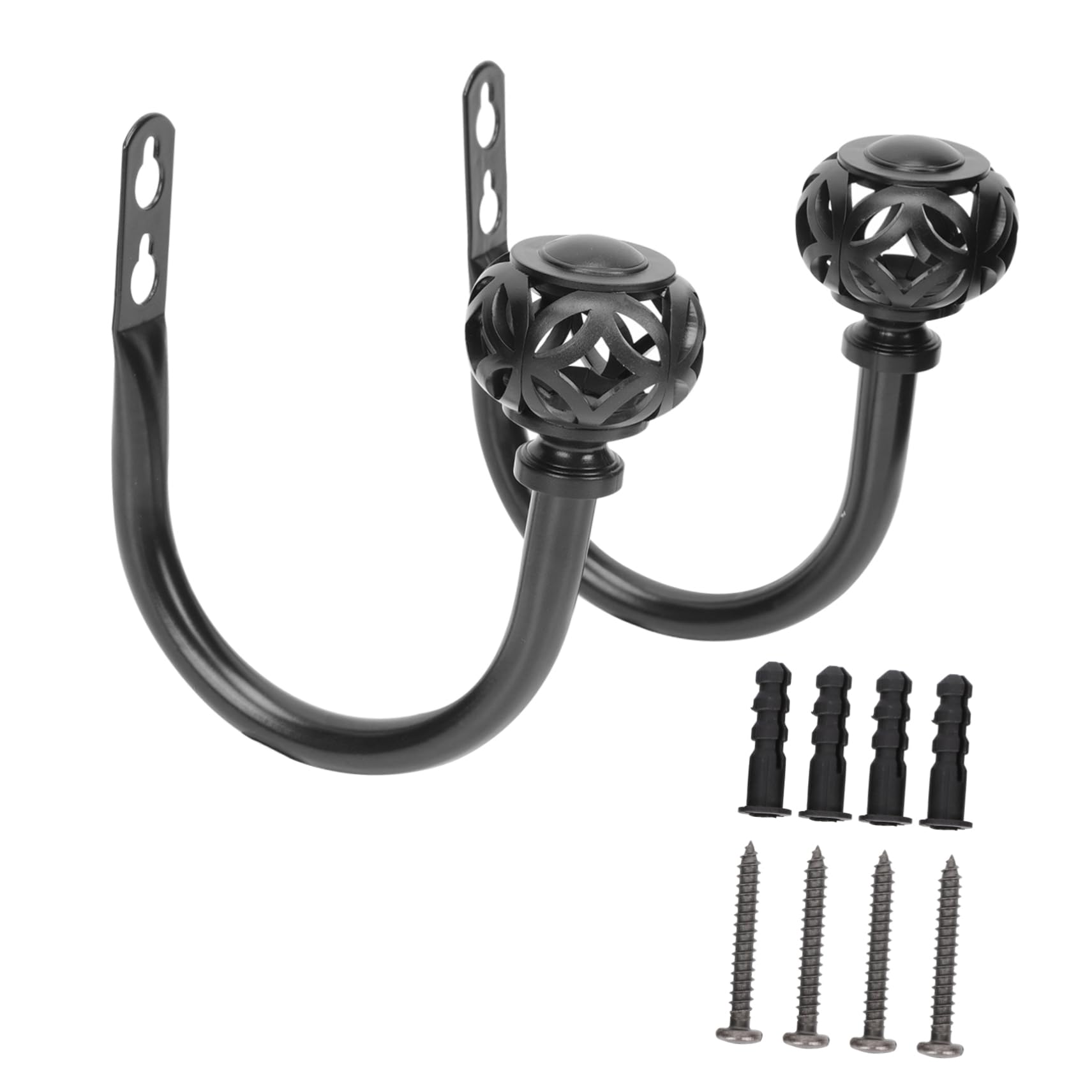 Alipis 3 Set di Fermatende Decorativi per Tende Nappe Versatili per Porte E Finestre 2 Pezzi * 3