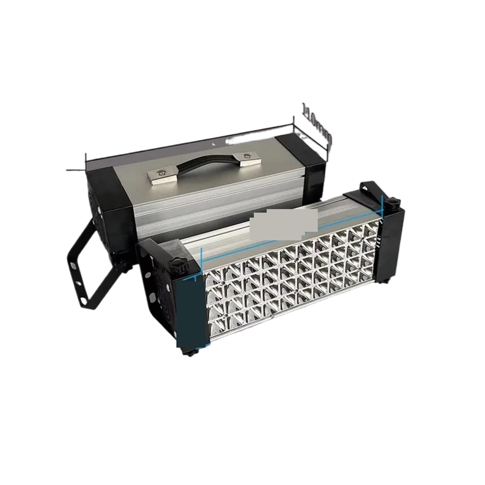 Lampada di polimerizzazione UV a raggi ultravioletti 365nm x 395nm 600W Colla Resina Olio verde Saldatura PCB Rivestimento Vernice Stampa serigrafica Retroilluminazione