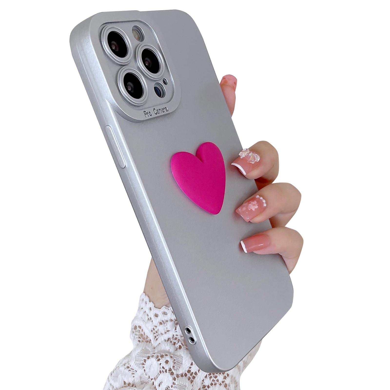 ハートiPhone13プロ ハートケース iPhone13 ケース mini Pro Max スマホケース 衝撃保護 カメラ