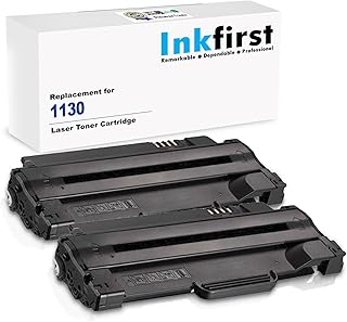 2 Inkfirst® High Yield Toner Cartridges 1130 (330-9553) Compatible Remanufactured for Dell 1130 1135 Black Dell 1130 1130N 1133 1135N