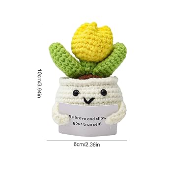 はち様編み物の花飾り小人 はち様編み物の花飾り小人 はち様編み物の花飾り小人