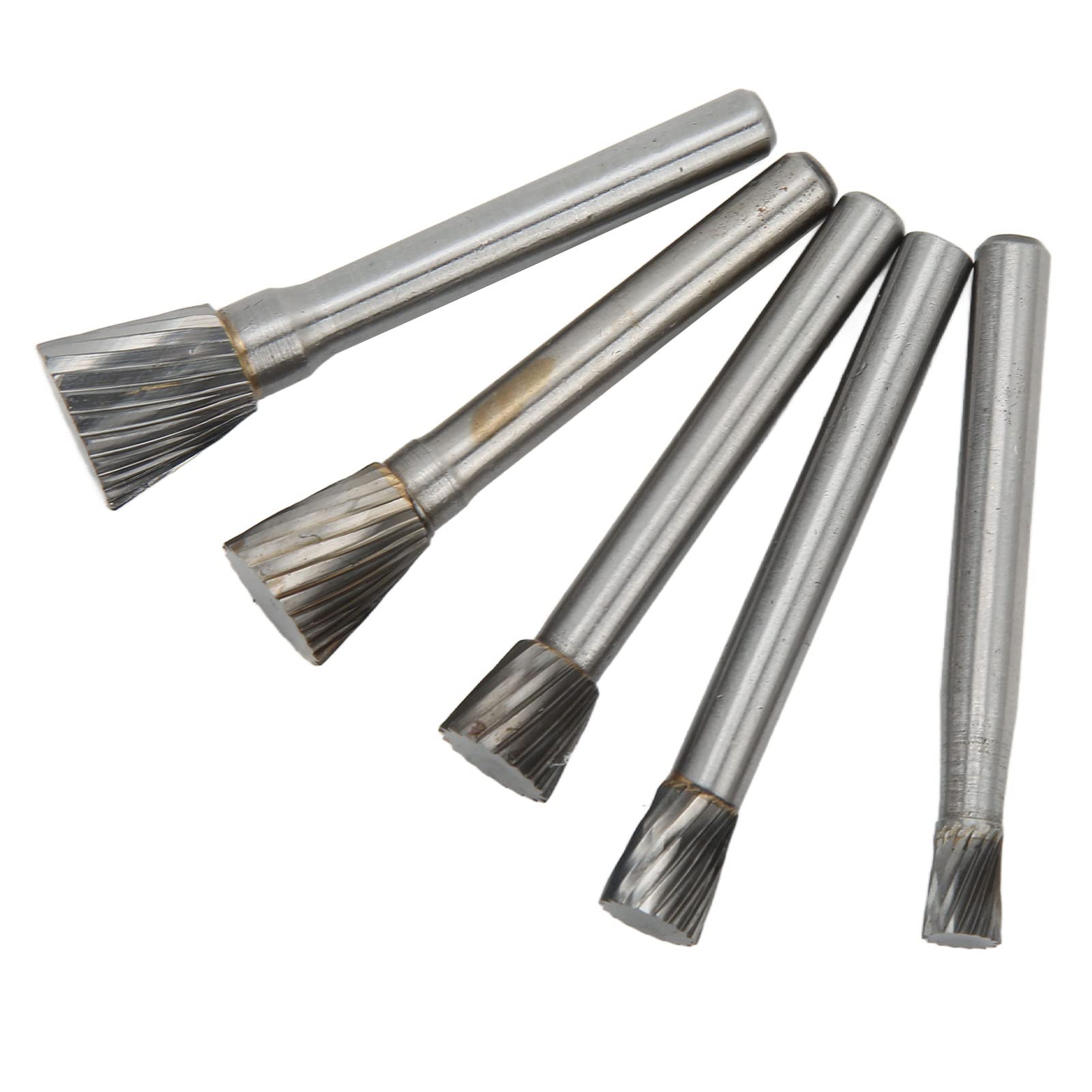 N-Typ-Hartmetall-Frässtift-Set, Einzelschnitt, 6 mm Schaft, Schleif- und Polierfeilen für die Oberflächenreinigung von Flugzeugen, Automobilen, Schiffen