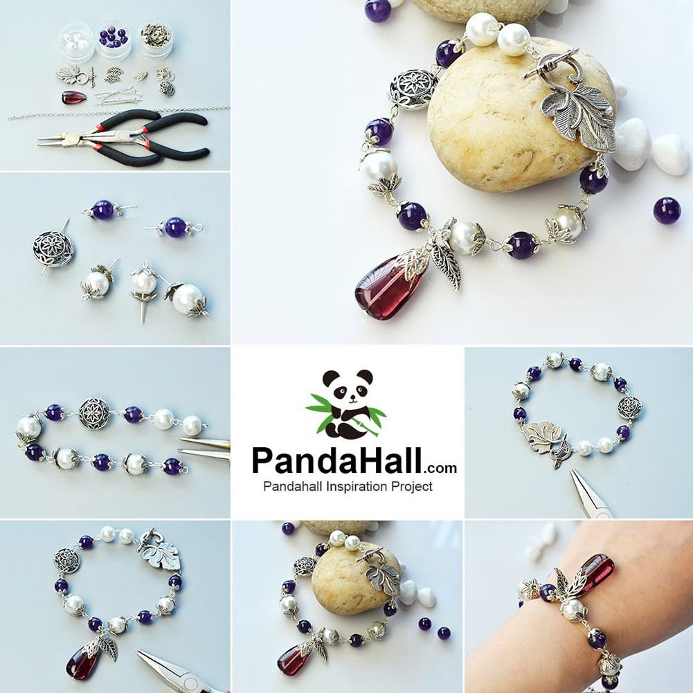 Pandahall Lot De 450 Embouts À Sertir En Fer