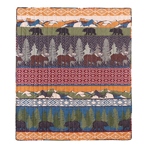 Greenland Home Black Bear Lodge Throw #TOP1