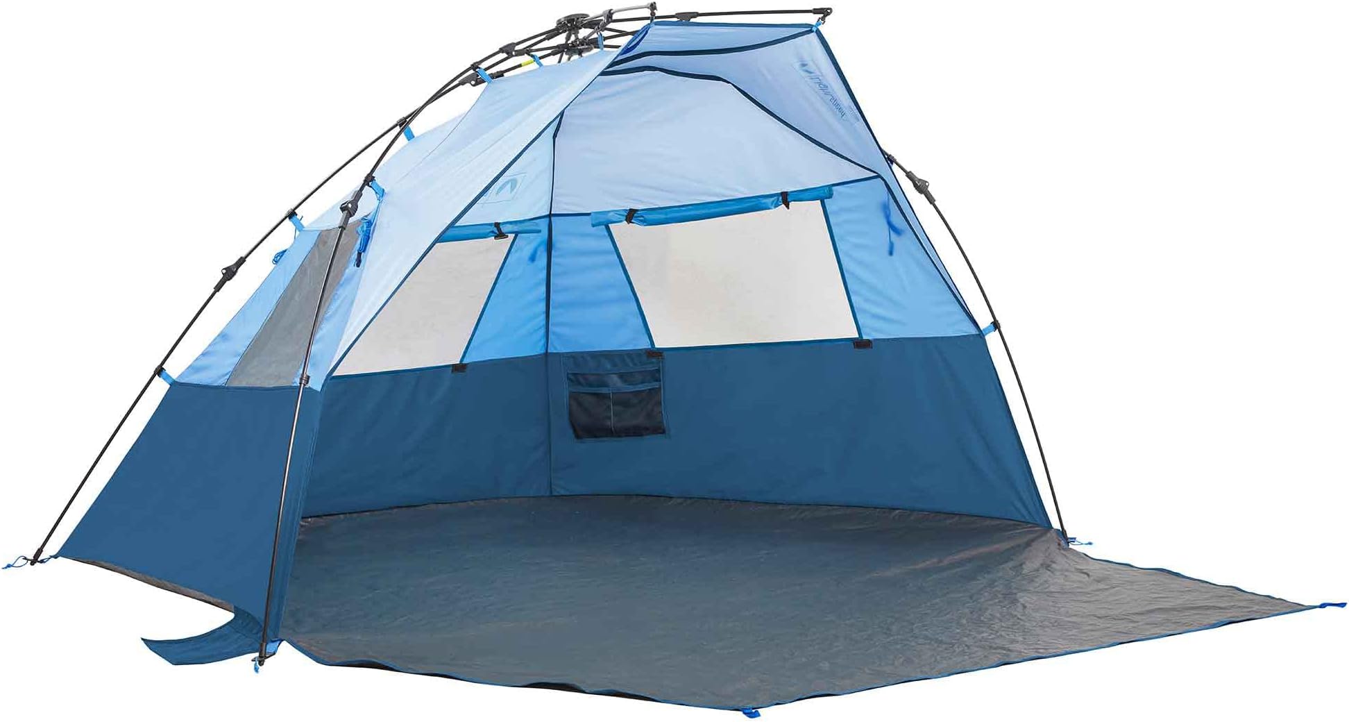 Lightspeed Outdoors Quick Cabana Beach Tent Sun Shelter (Blue Tide)