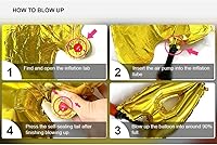 Vista 2 de Globos multicolores para despedida de soltera, decoraciones de despedida de soltera, globos de letras de papel de aluminio, pancarta colgante, globo