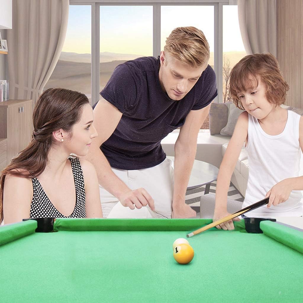 YGO Folding Pool Table Billiards Table Space Saving Indoor Game Table 32" for Kids and Adults : Everything Else