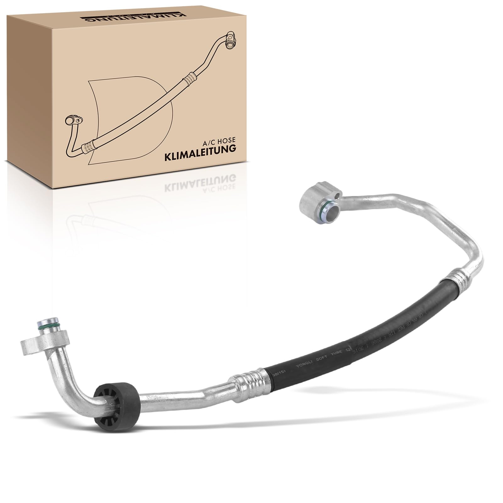 Frankberg Tubo di Carica Refrigerante Compatibile con T.o.u.a.r.e.g 7L6 7L7 7LA 3.0 V6 TDI Q7 4LB 3.0 TDI q.u.a.t.t.r.o Replace# 7L6820744BQ,HA113425C
