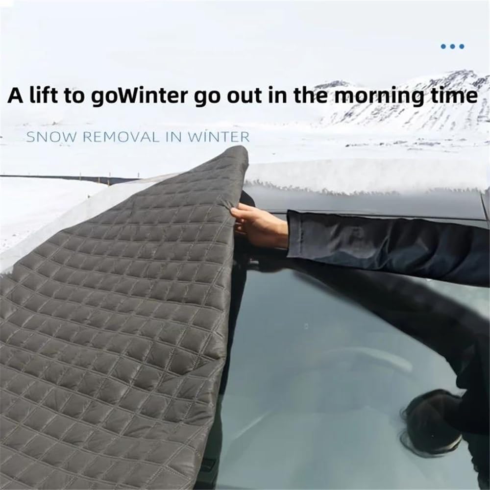 Copri Vetro Auto Ghiaccio Copertura Impermeabile Per Neve Per Auto Parabrezza Per Ghiaccio E Neve Con Copertura Per Cofano Estesa Copertura Anteriore Per Auto Ispessita Telo Macchina Antigelo