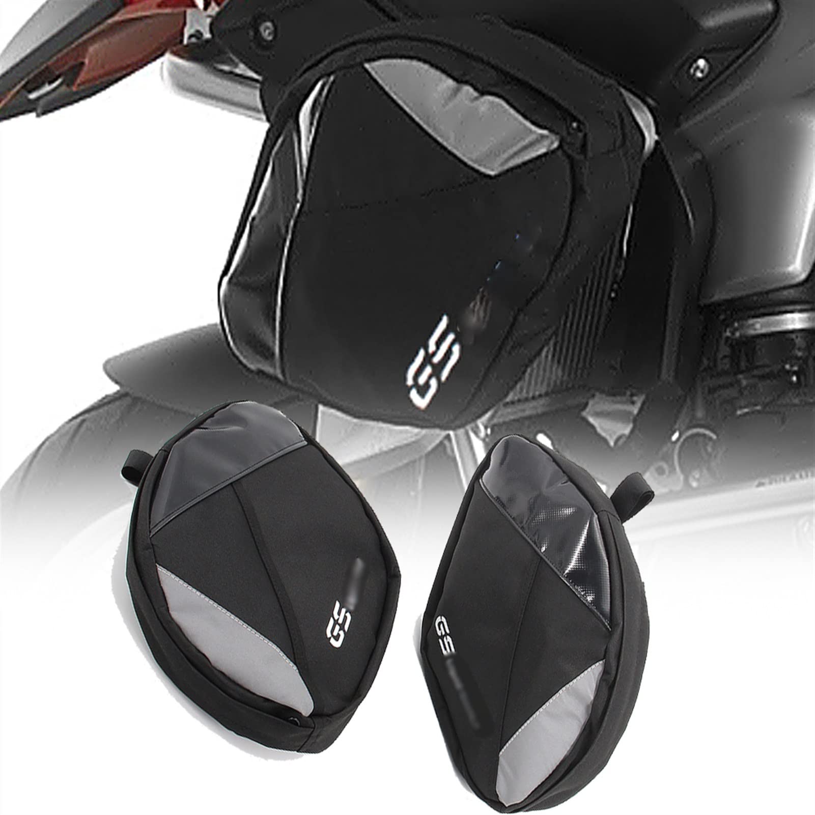 Sacoche de voyage pour crash bars R1200GS idéale pour le road trip