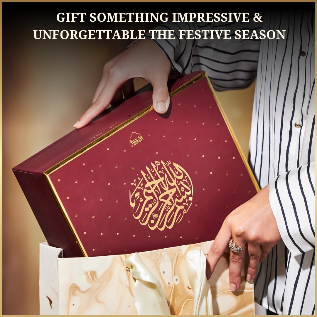 Dukhni Oud Combo | 30ml Diffuser Oil, 6ml Dehn Al Oud Attar, Wrought Iron Burner, Brass Bowl, Wooden Coaster & Tea Light Candle | Luxury Arabian Fragrance for Ramadan & Gifting - Image 7