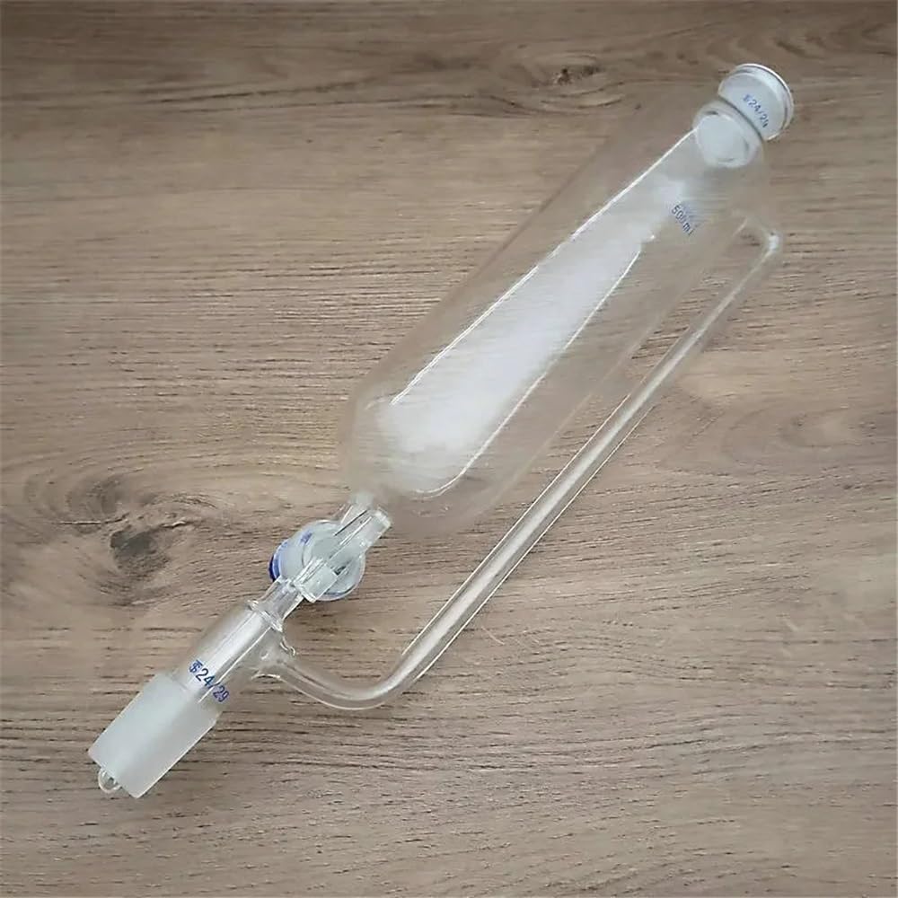 1 pezzo da 25 ml a 1000 ml di vetro cilindrico a pressione costante con pistone in VETRO da laboratorio(500ml 24x24 Type-A)