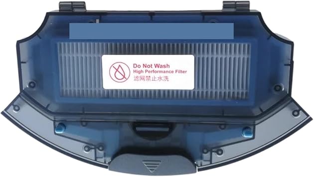 Robot Dust Bin Box HEPA Filter Roboitc Vacuum Cleaner Spare Parts Accessories Replacement,Compatible for Ilife A9s A9 X800 ZACO A9s Pro A9Model 1