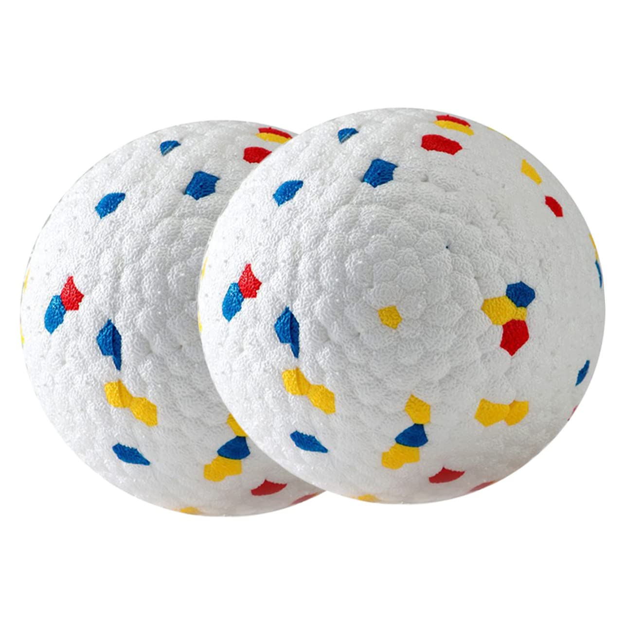 YARNOW 6pièces Balles Rebondissantes pour Chiens Jouets à Mâcher Et Résistants pour Chiots pour Intérieur Et Extérieur