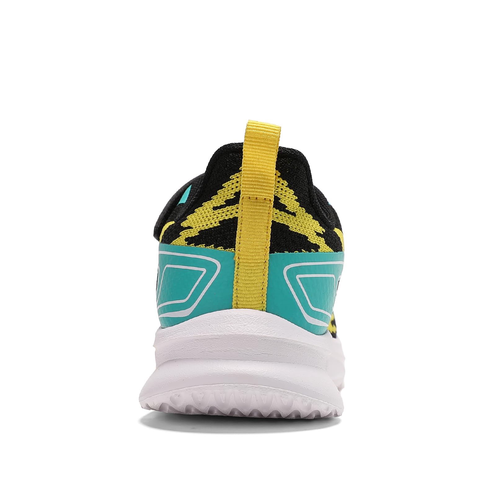 Basket Enfant Garcon Fille Sneakers Running Chaussure Enfant Garçon Respirant Chaussures de Marche Noir Jaune 37EU