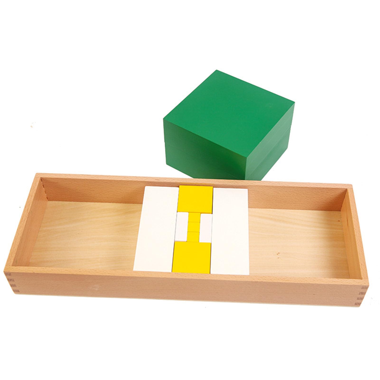 Cubo Binomiale Trinomiale Montessori Algebra, Blocchi Didattici di Matematica e Geometria per Scuola Materna,Triple Number