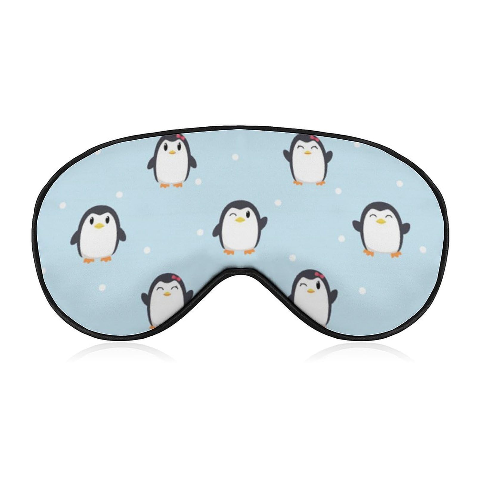 Amazon.co.jp: アイマスク 睡眠用 立体型 目隠し かわいい ペンギン柄 