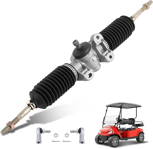 Miniatura 10 de maXpeedingrods Conjunto de caja de engranajes de dirección para carrito de golf EZGO RXV 2008 en adelante carros eléctricos de gas con extremos de