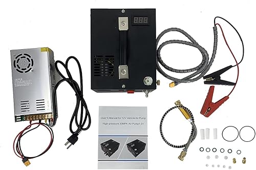 Miniatura 2 de Pcp Compresor de aire, 4500Psi 30Mpa 300Bar, sin aceiteagua, bomba de compresor de aire de alta presión, compresor de aire portátil y juego de