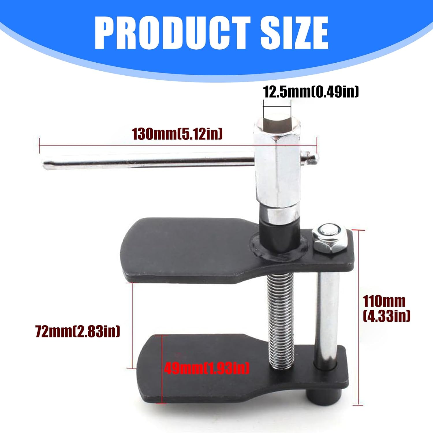 ordinarYone Disc Brake Pad Spreader Tool for Precise Caliper and Long Lasting Durability in Automotive Repair Workshops