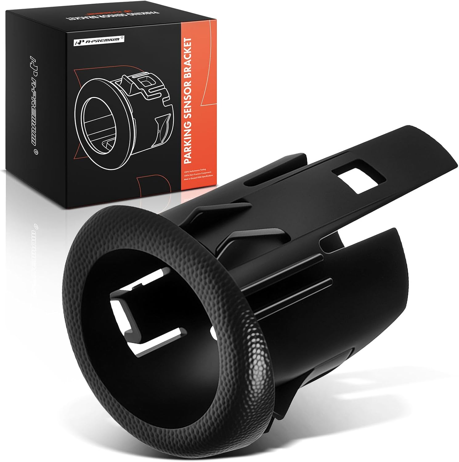 A-Premium Rear Outer Left Parking Assist Sensor Retainer Bezels Compatible with Ford Models – F-250/F-350/F-450 Super Duty, 2008-2015