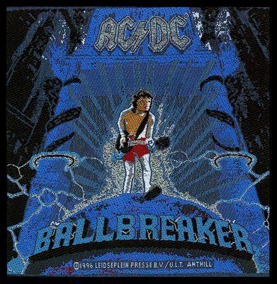 Patch AC/DC Ballbreaker thermocollant pour veste et blouson