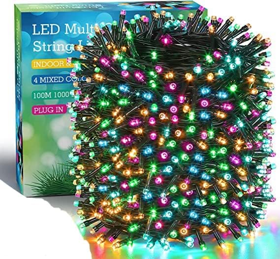 Buy LEDs Multicolor Rice Lights 35 Mtr(Pack of 1) Online at Low Prices ...