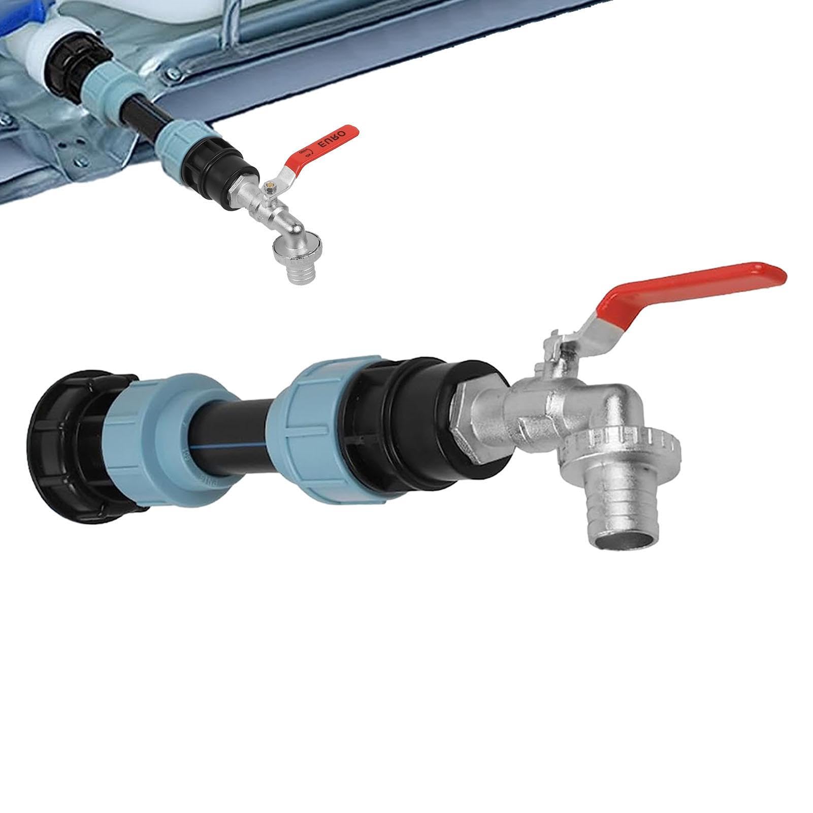 Amazon | IBCタンクアダプター,ネジ接続 IBC タンク蛇口アダプター