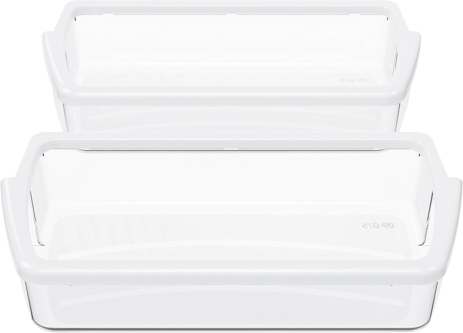 Kojem W10321304 WPW10321304 Replacement Refrigerator Door Shelf Bin Compatible with Whirlpool Refrigerator Replacement for AP6019471 2171046 2171047 2179574 PS11752778 2179607-2PCS