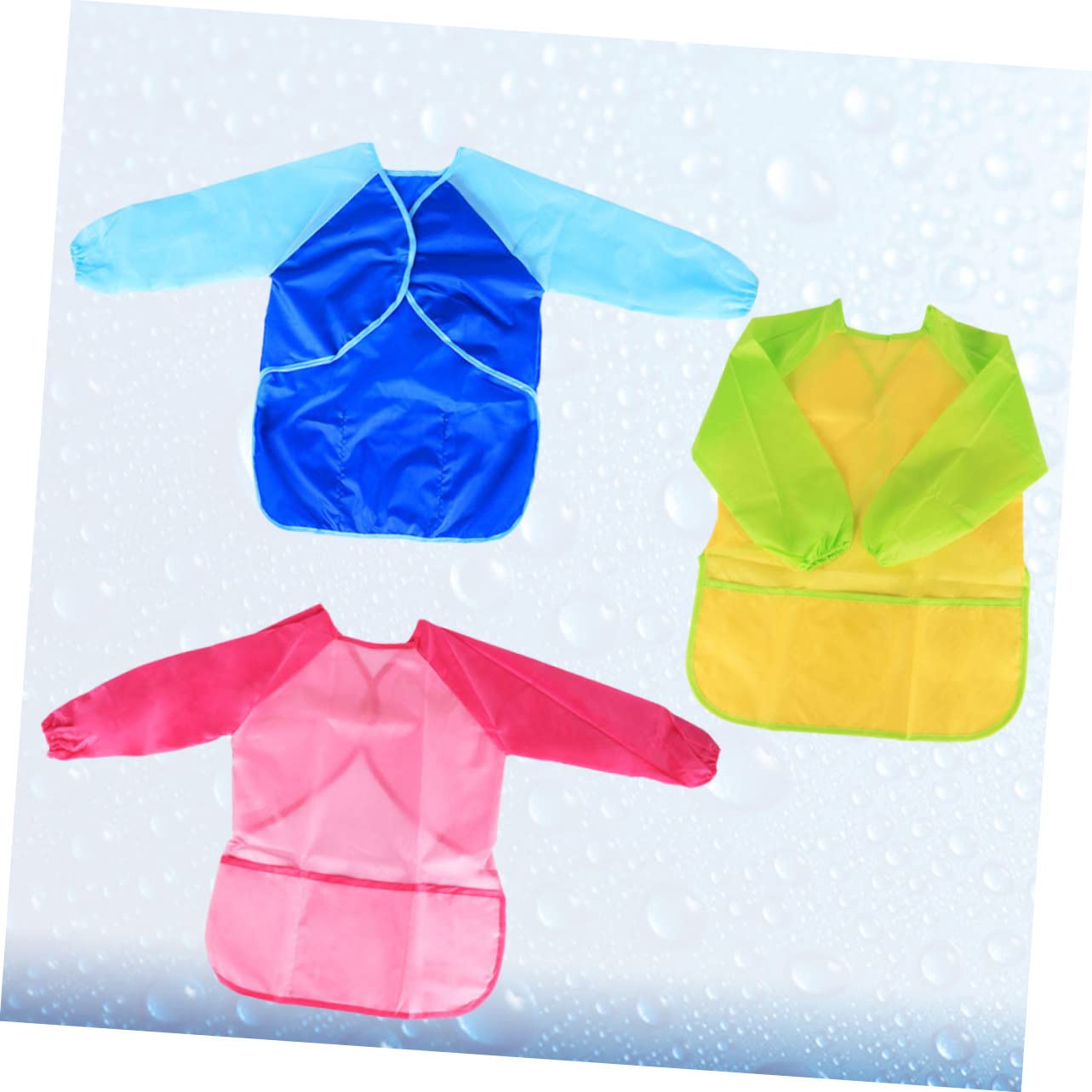 TOYANDONA 9 Pz camice da disegno grembiule da bambino bavaglino impermeabile grembiule artistico per bambini rivestimento del cappotto di pittura usura inversa da lavoro abito
