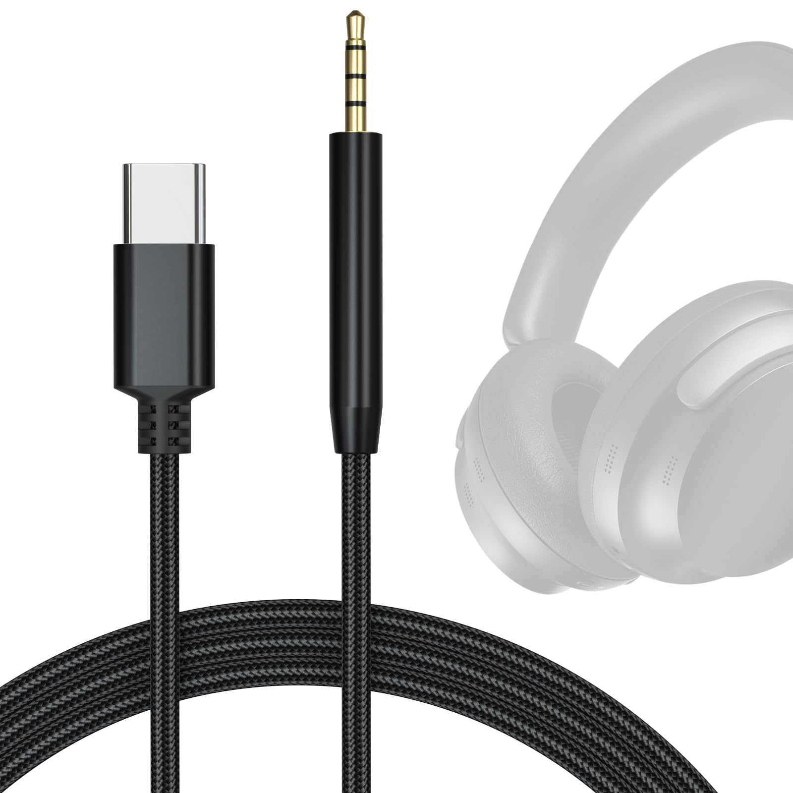 Amazon | Arzweyk USB C - 2.5mmオーディオケーブル Bose QuietComfort