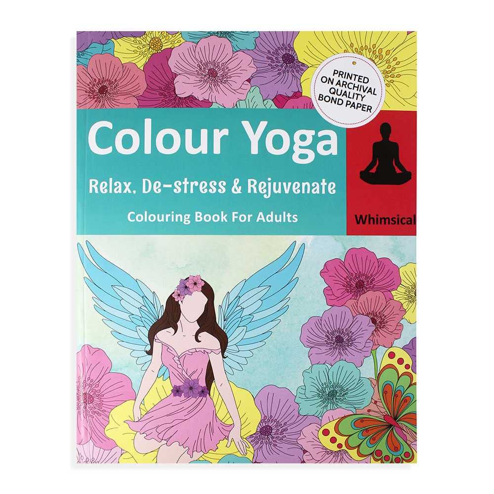 Itsy Bitsy Whimsical Colouring Book 1Book | for Relaxation, Meditation, Happiness Coloring, Painting, Art & Craft | Gift for Kids & Adults