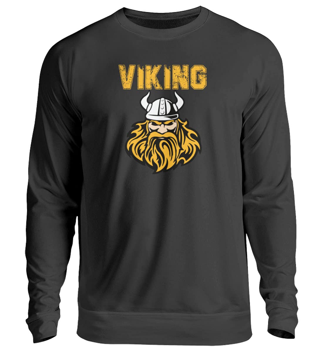 Pull Viking noir unisexe pour vos soirées fraîches - 3