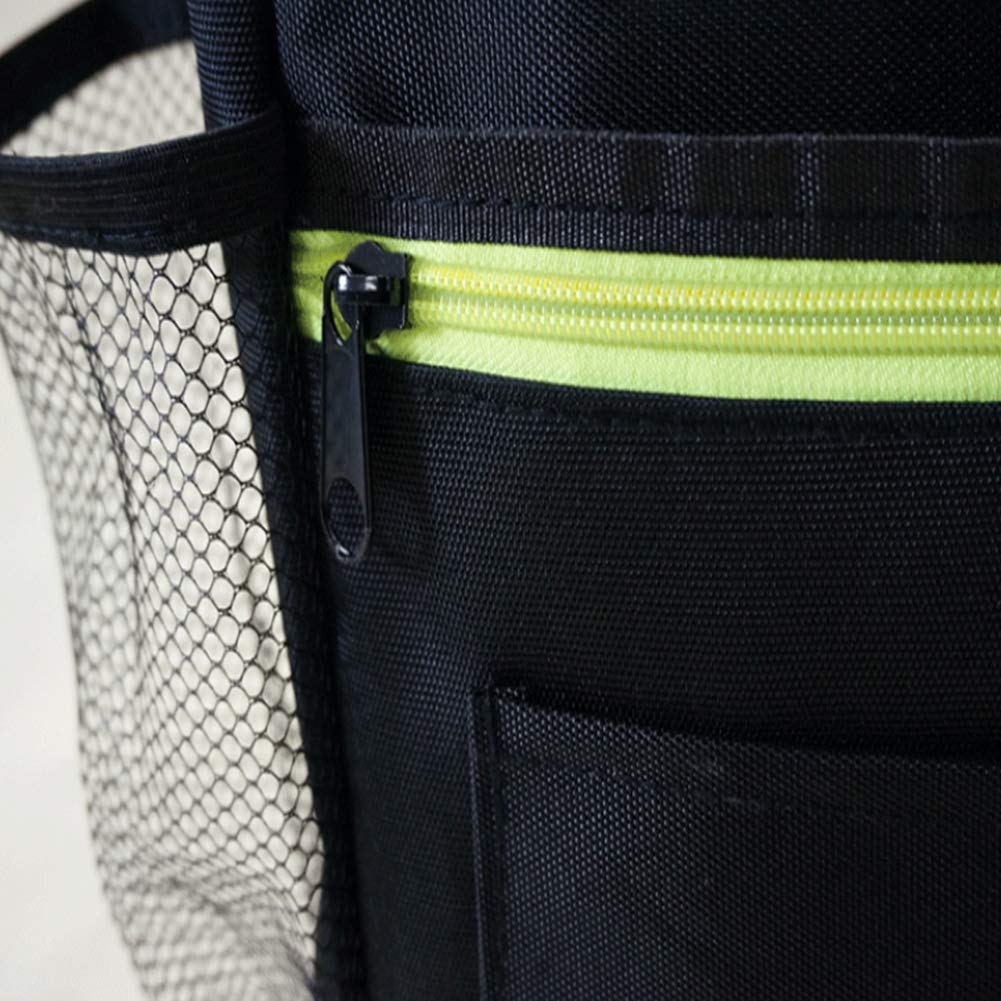 Rollstuhl-Tasche, Aufbewahrungstasche für Rollstühle Zubehör zum Tragen von losen Gegenständen und Zubehör, Reise-Messenger-Rucksack für ältere Menschen, begehbare Tasche mit Wasser-Taschen
