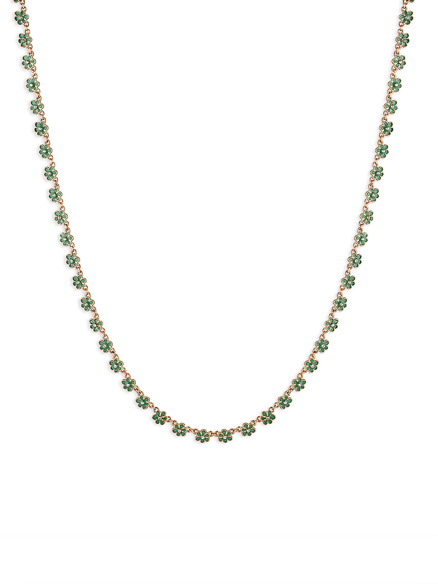 Women's Enamel Tiny Flowers Contemporary Kamarbandh