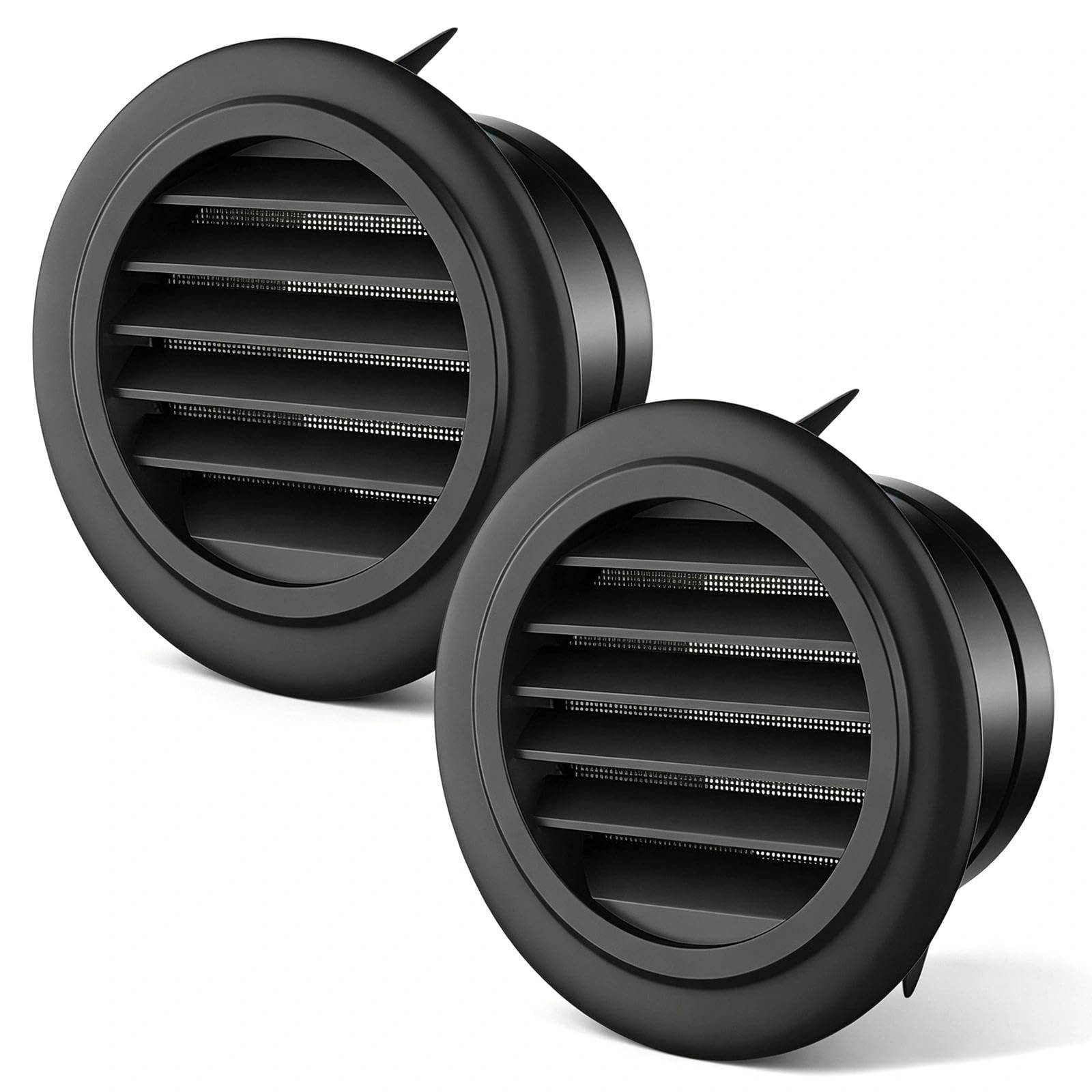 SHENGYIG 2 Pack Round Ventilation Grille 75mm