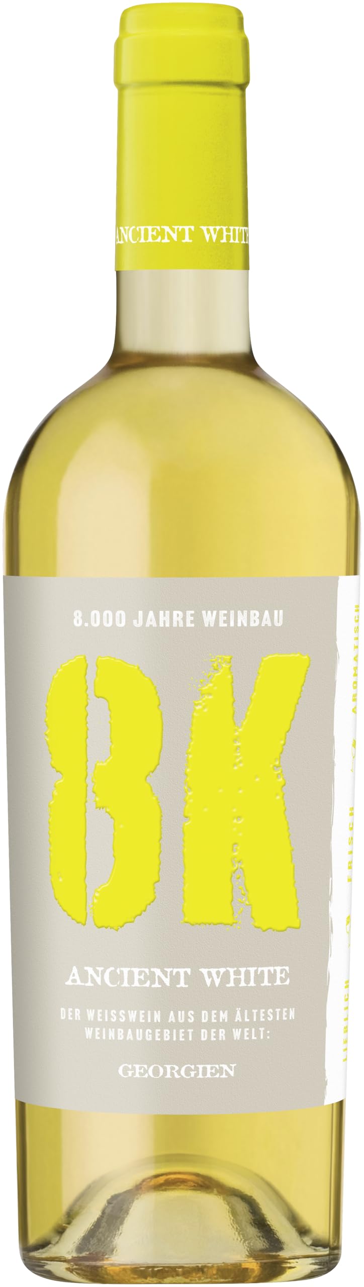8K Ancient White 1 x 0,75l | Weißwein aus Georgien | Trocken | Georgien - 8.000 Jahre Weinbautradition