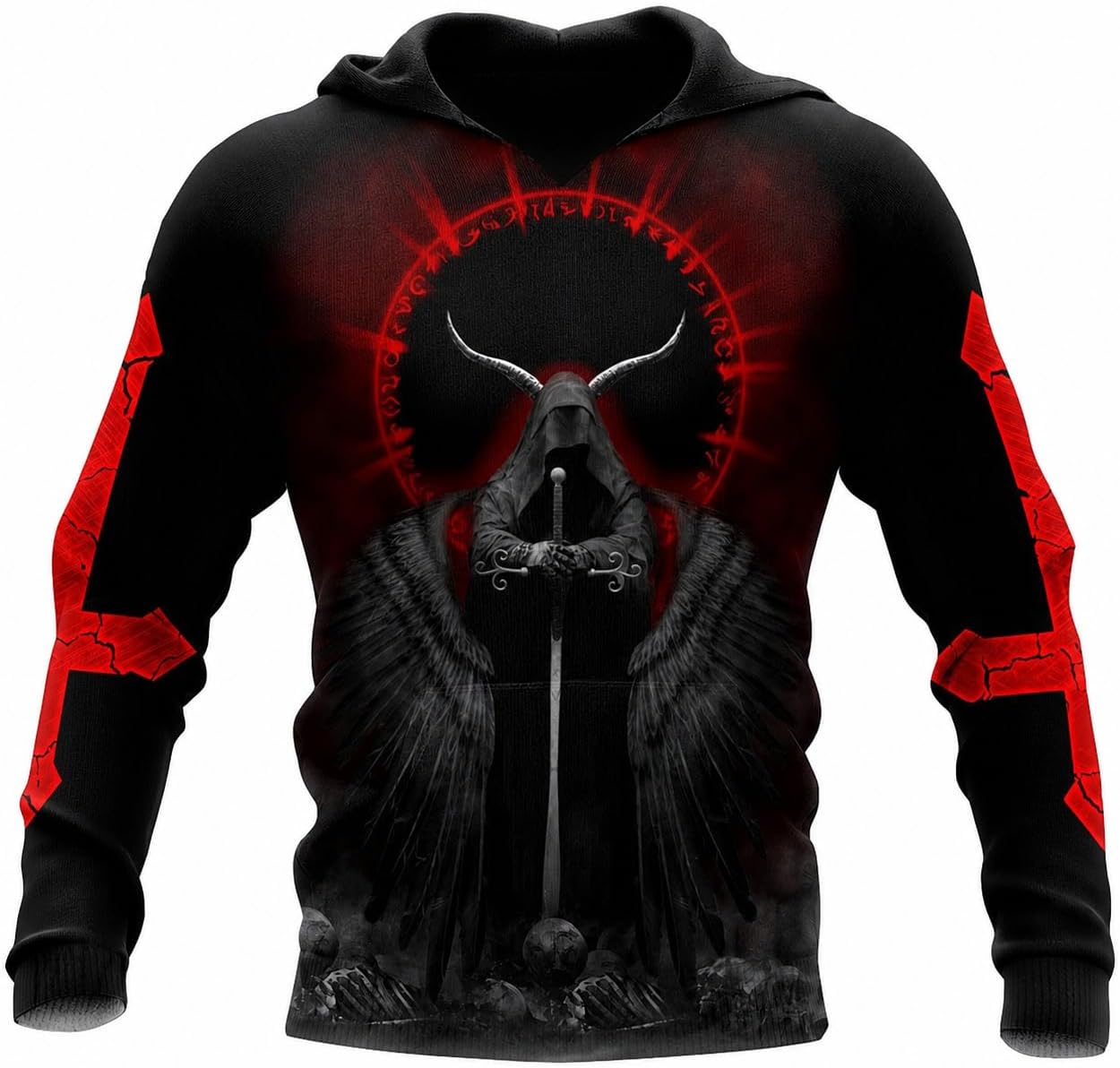 CHAOS MONKEY Unisex Mens Hoodies 3d Print Pullover Hooded Sweatshirt Hoodie for Men Women