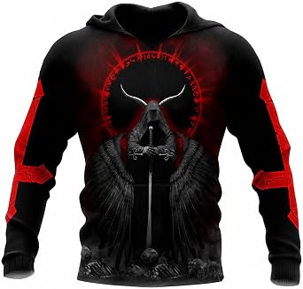 CHAOS MONKEY Unisex Mens Hoodies 3d Print Pullover Hooded Sweatshirt Hoodie for Men Women