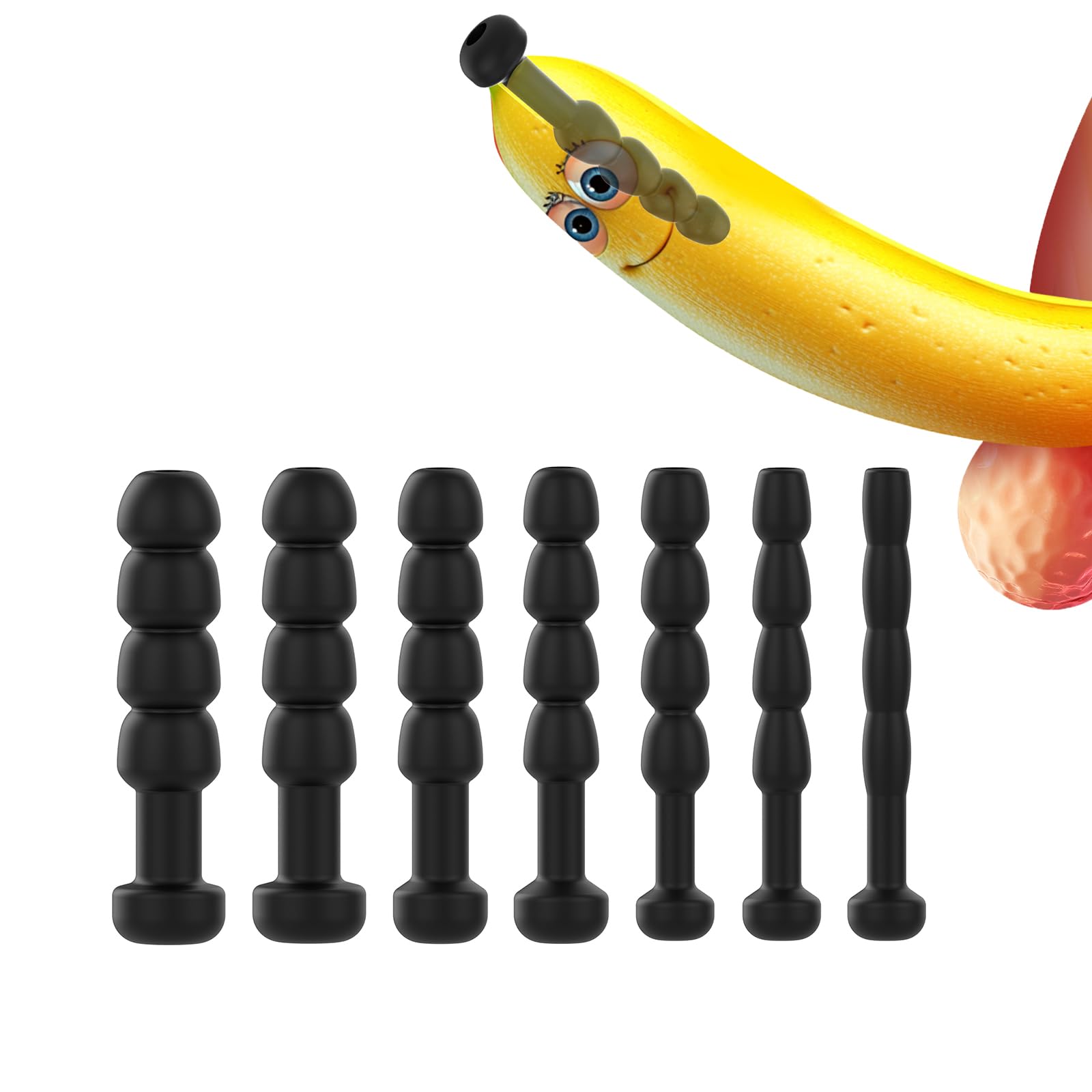 Plug Pene in Silicone Cavo Dilatatori Uretrali Uomini Penisplug Gioco Uretrale Massaggio Prostatico Giocattoli Sessuali Per Gli Uomini